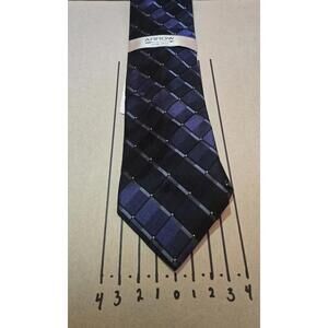 NWT Arrow Men's Blue Patterned Silk Tie